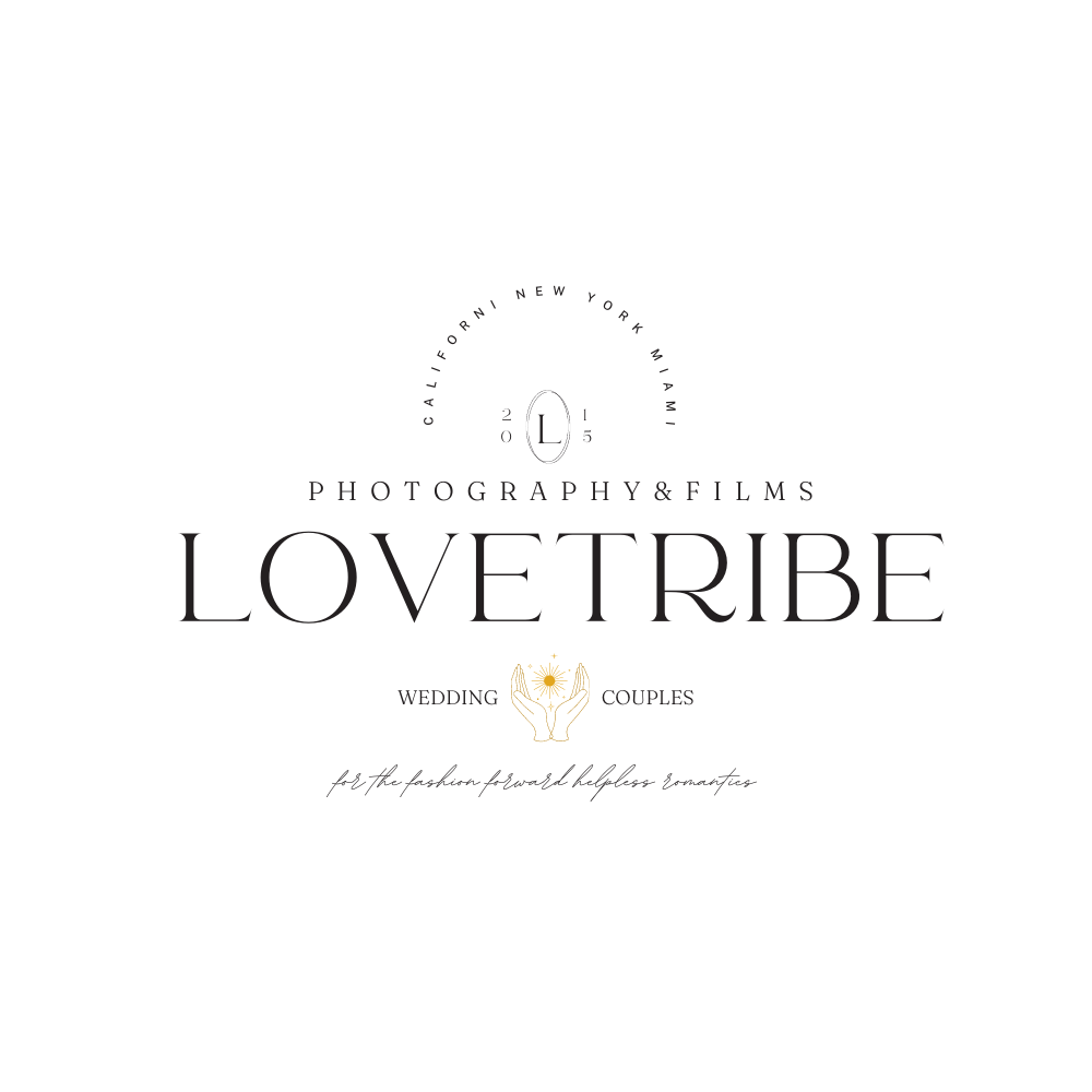 logo for love tribe weddings